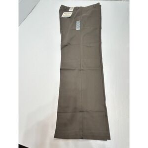 Dockers Khaki Pants Classic Easy Fit Flat Front 36x34 Brown Mens